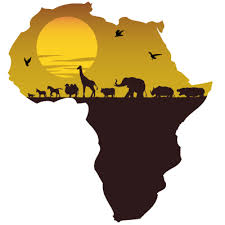 R&P Africa Map Photo - Ridgeway Pryce